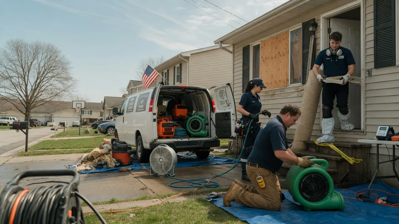 Water Damage Restoration in Sandgap, KY near me